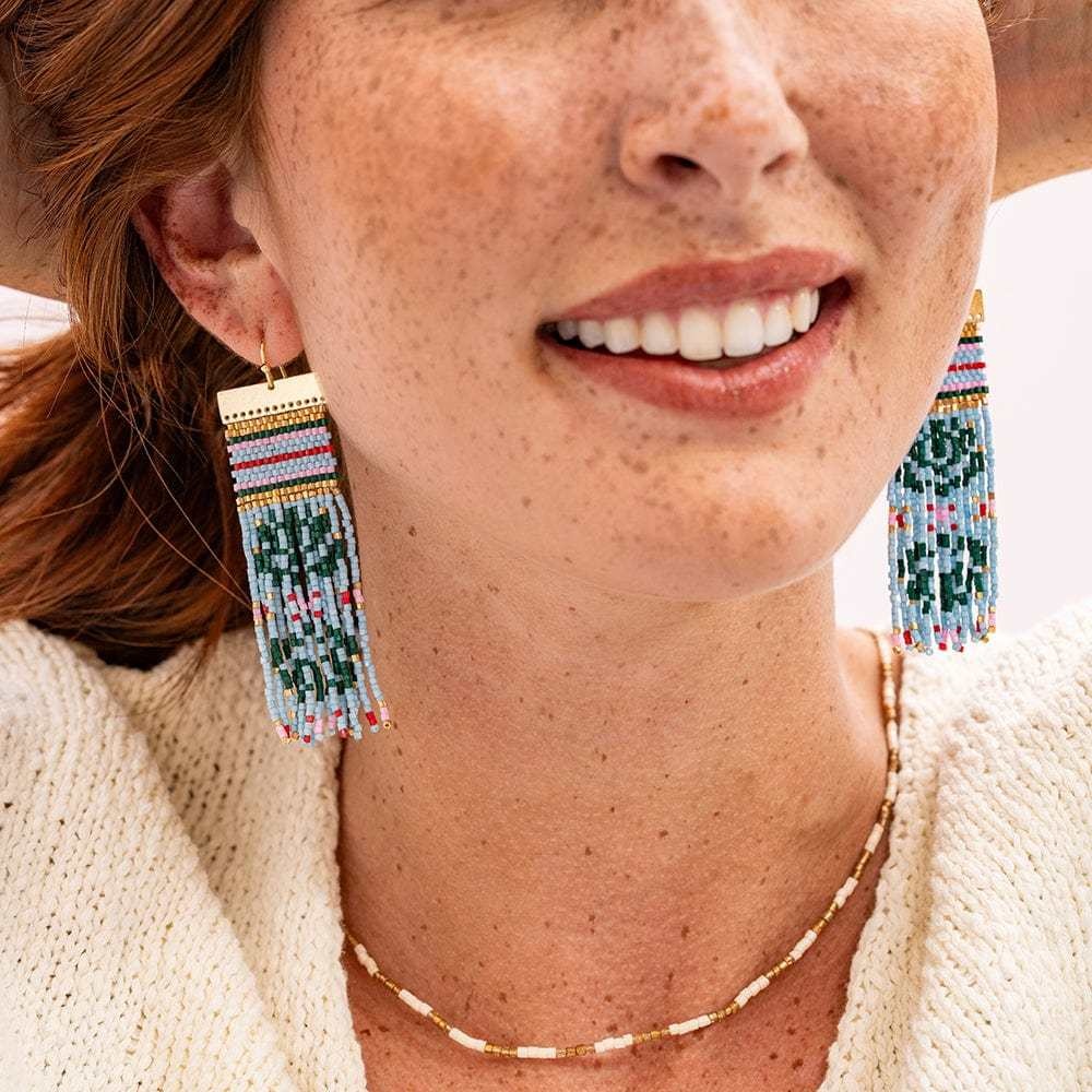 Ink + Alloy Lauren Nordic Fringe Earring