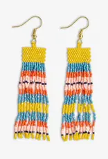 Ink + Alloy Billie Mixed Stripes Earrings