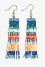 Ink + Alloy Billie Mixed Stripes Earrings