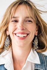 Ink + Alloy Delilah Beaded Fringe Earrings