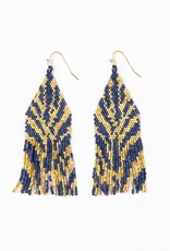 Ink + Alloy Delilah Beaded Fringe Earrings