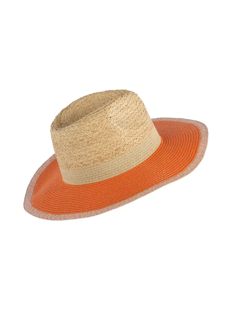 Shiraleah Ricci Hat Orange