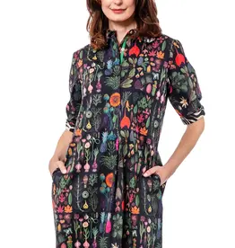 Dizzy Lizzie Chatham Dress Botanicals
