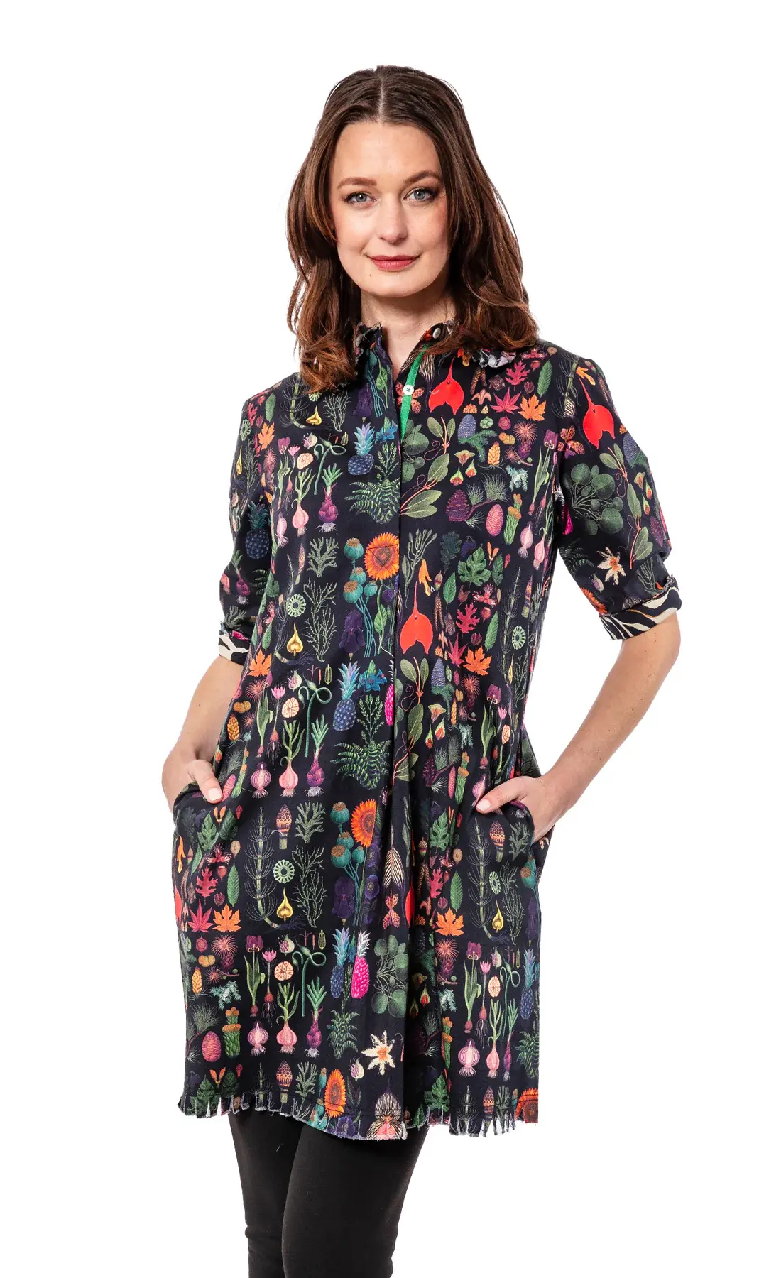 Dizzy Lizzie Chatham Dress Botanicals