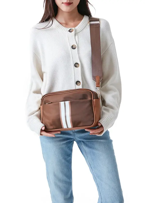 Haute Shore Noa Euro Crossbody Brown