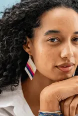 Ink + Alloy Frida Bead Fringe Earrings