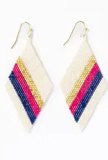Ink + Alloy Frida Bead Fringe Earrings