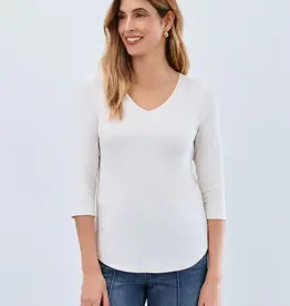 French Dressing V Neck Top