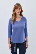 French Dressing V Neck Top