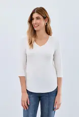 French Dressing V Neck Top