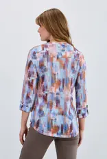 French Dressing Henley Top Rookery