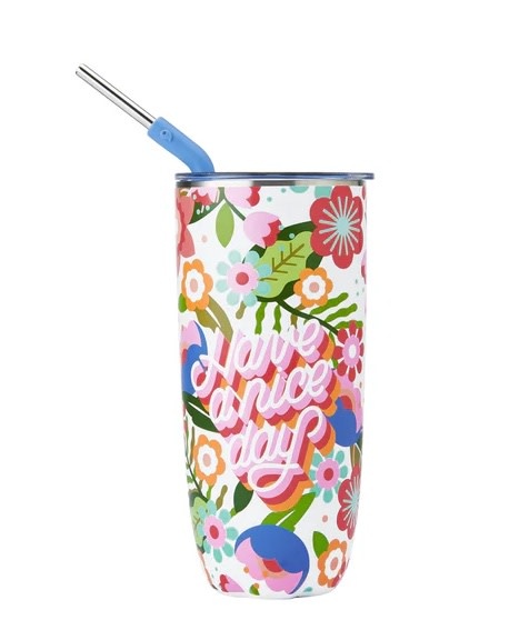 S'well 24oz Tumbler w/ Straw Steffi Lynn