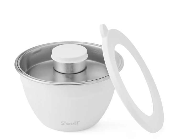 S'well Salad Bowl Kit Moonstone