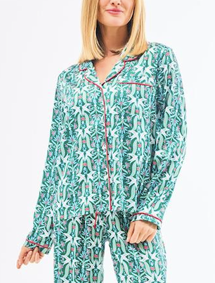 Mary Square Gossamer Wings PJ Top