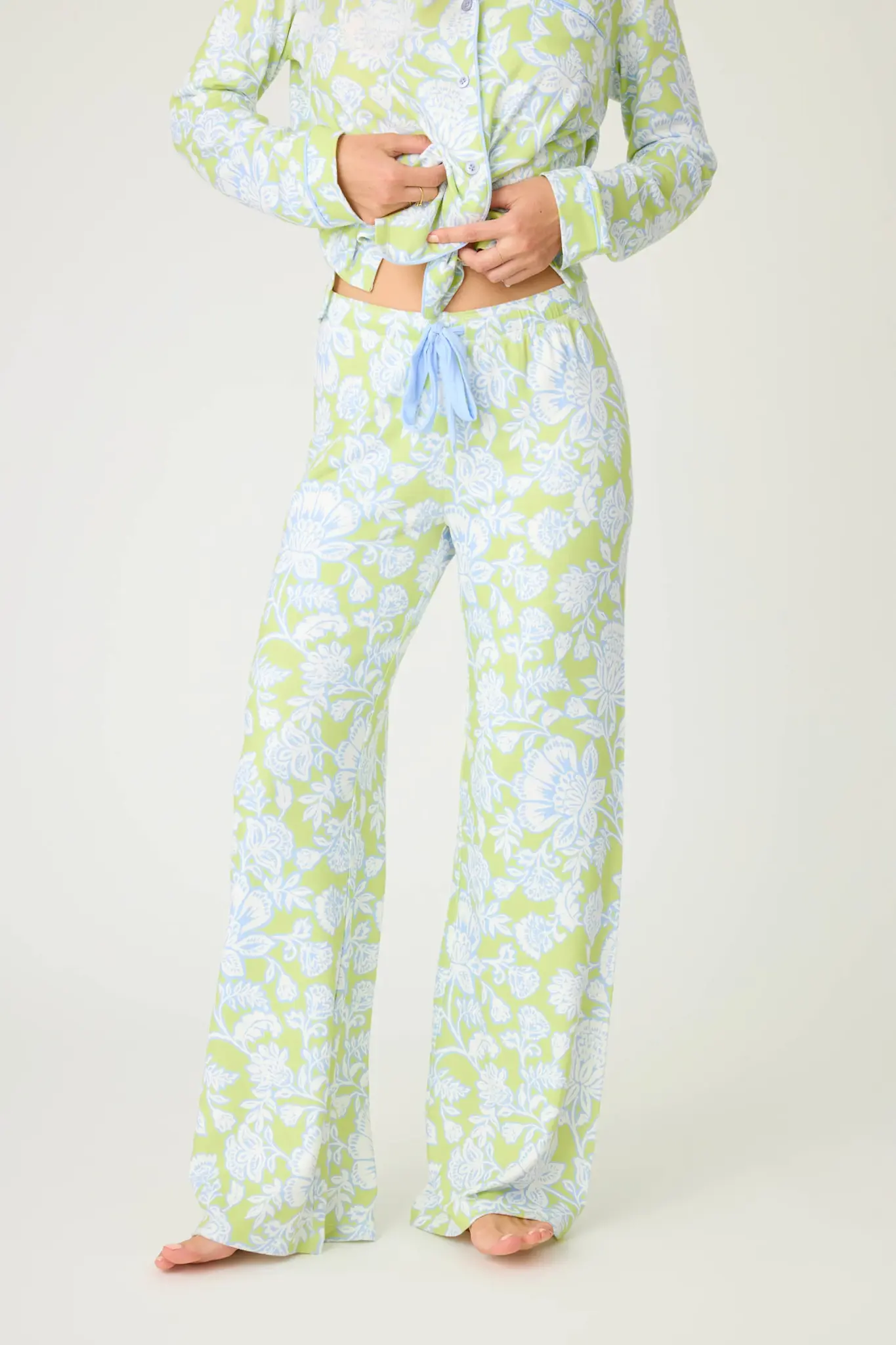 PJ Salvage Beautiful Life Pant Lime