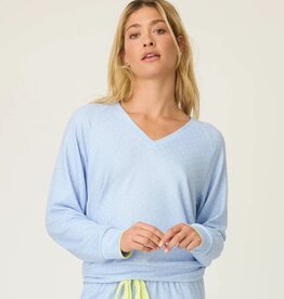 PJ Salvage Beautiful Life Polka Dot Top
