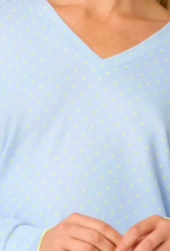 PJ Salvage Beautiful Life Polka Dot Top