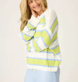 PJ Salvage Beautiful Life Stripe Top