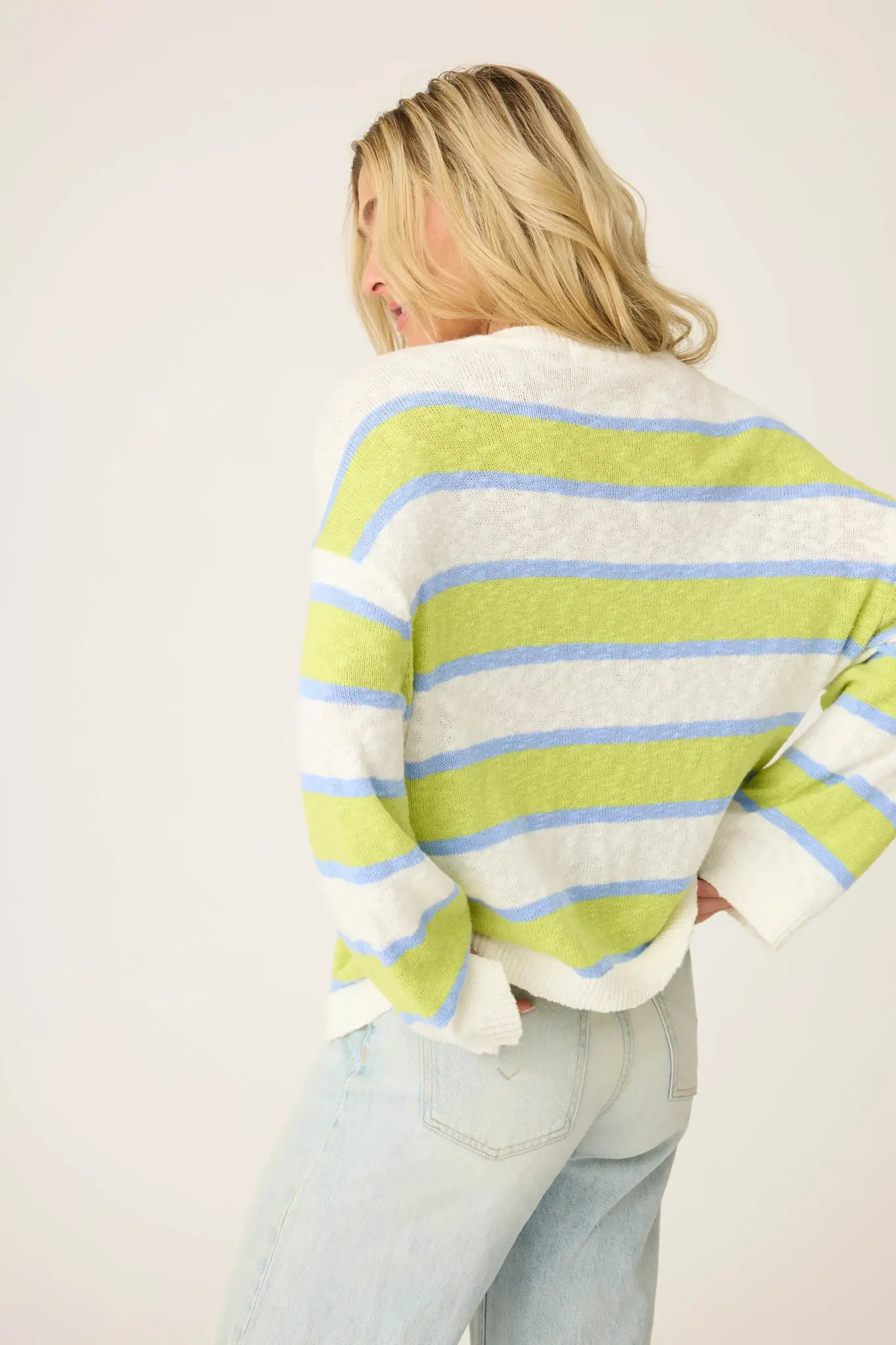 PJ Salvage Beautiful Life Stripe Top