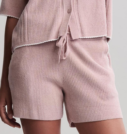 Barefoot Dreams Scallop Short Teaberry
