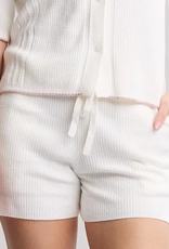 Barefoot Dreams Scallop Short Pearl