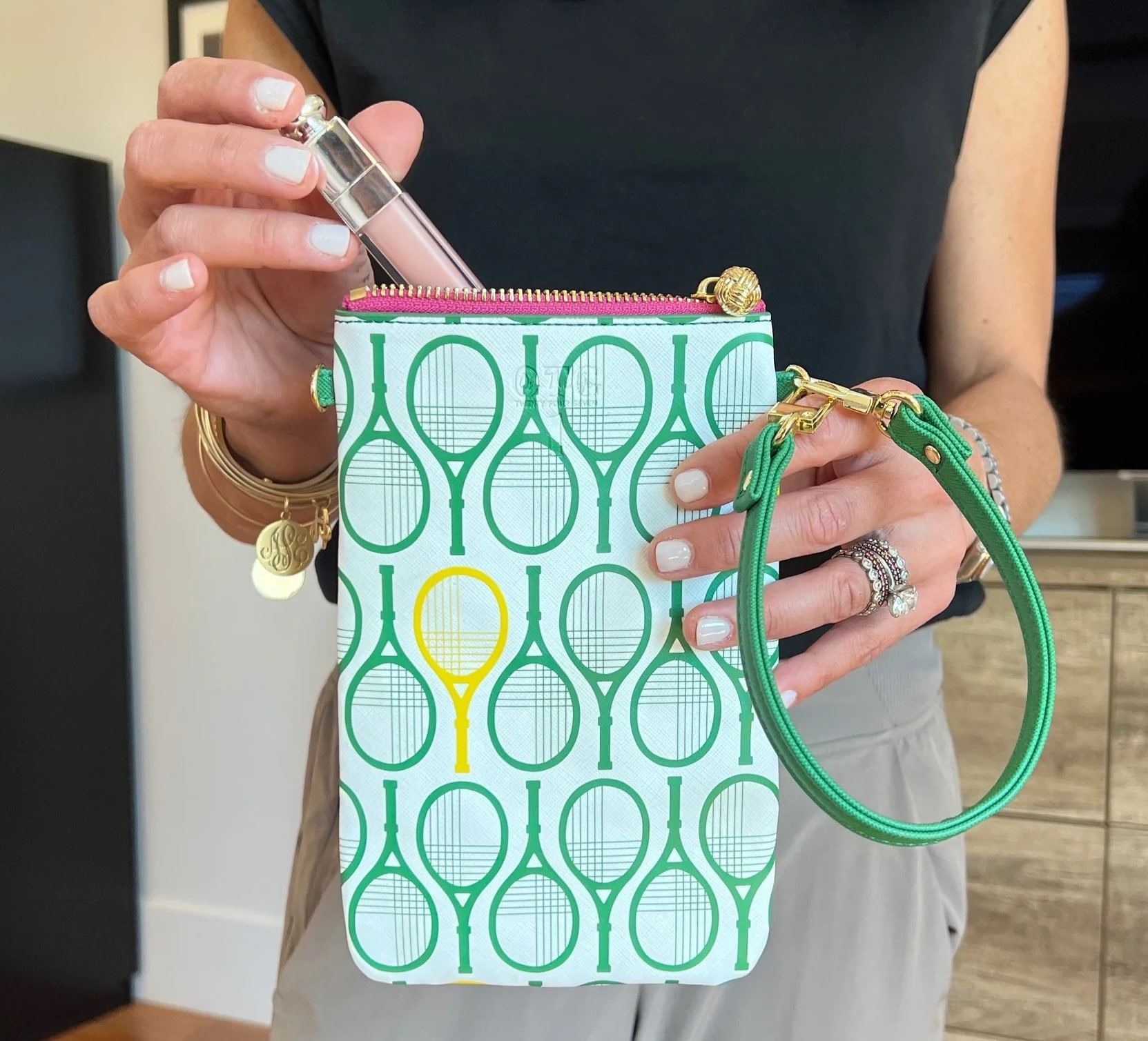 OTG Caren Racquet Crossbody/Wristlet
