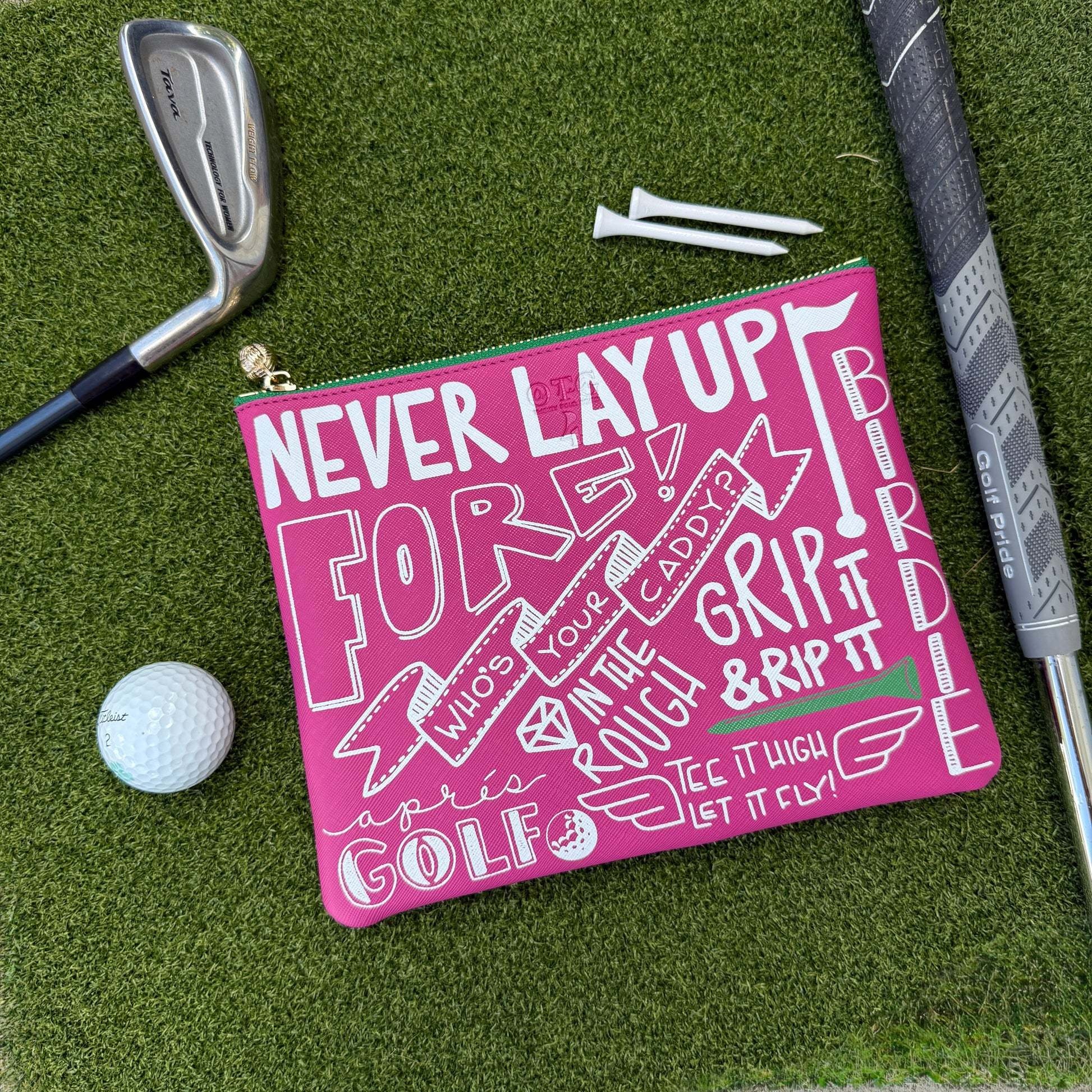 OTG Allison Words Golf Pouch