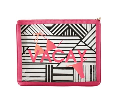 OTG Nudie Vacay Hot Pink Pouch