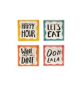 Stoneware Dish w/ Sayings