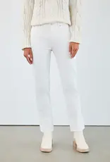 French Dressing Olivia Cuffed Ankle Denim Winter White
