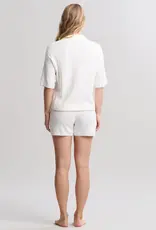 Barefoot Dreams Scallop Top Pearl