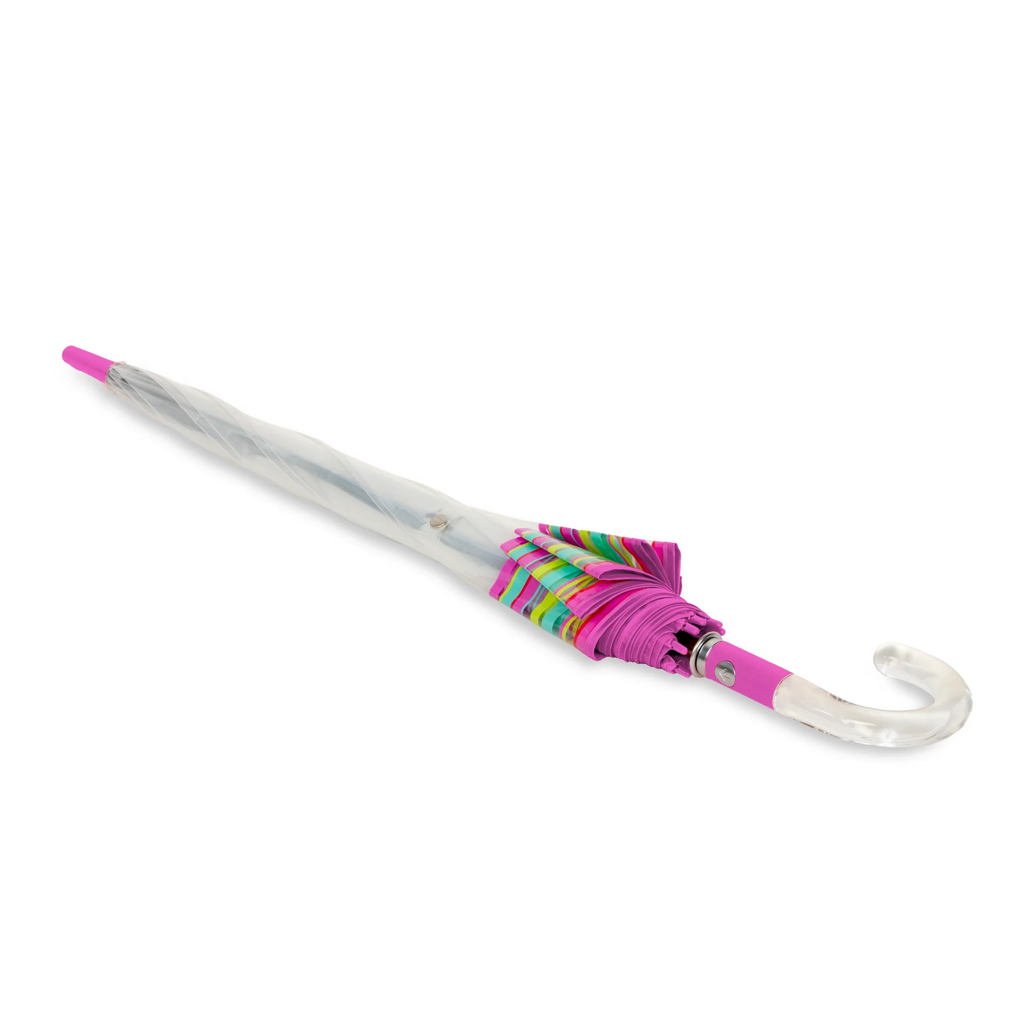 Trina Turk Clear Bubble Umbrella Sole Stripes