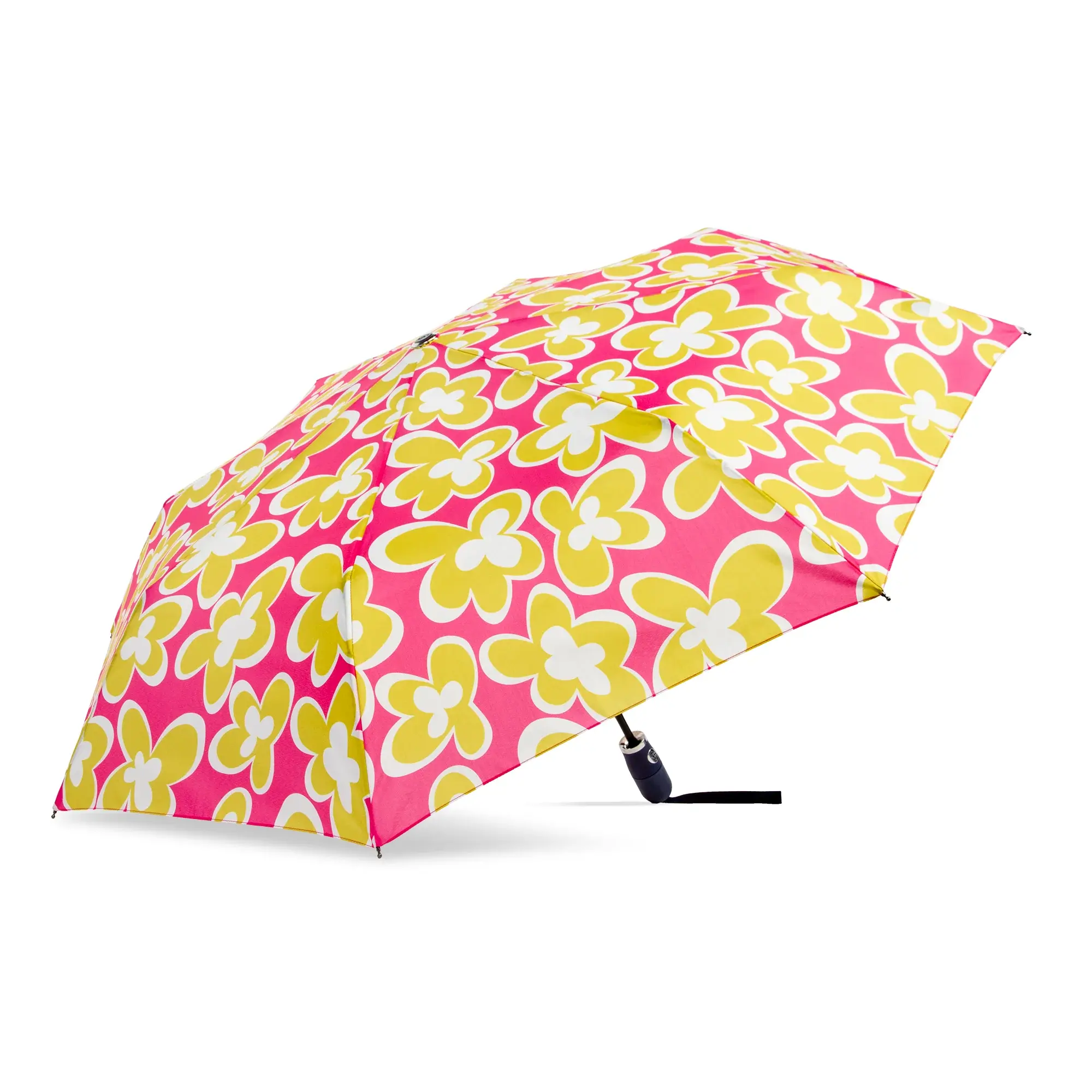 Trina Turk Compact Umbrella Palm Bay Floral