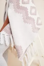 Barefoot Dreams Mosaic Wrap Faded Rose Barefoot Dreams Mosaic Wrap Faded Rose