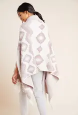 Barefoot Dreams Mosaic Wrap Faded Rose Barefoot Dreams Mosaic Wrap Faded Rose