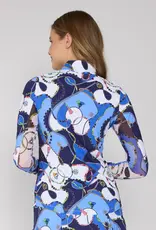 G Lifestyle Quarter Zip Top Blue Link