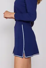 G Lifestyle Stripe Skort True Navy
