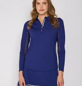 G Lifestyle Button Down Polo True Navy