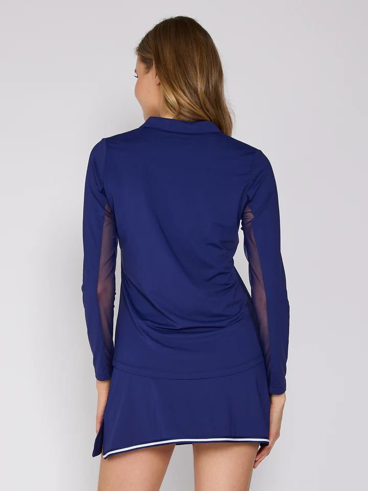 G Lifestyle Button Down Polo True Navy