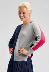 Zaket & Plover Color Block Top