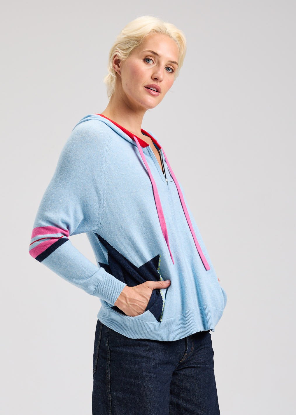 Zaket & Plover Zip Up Hoodie