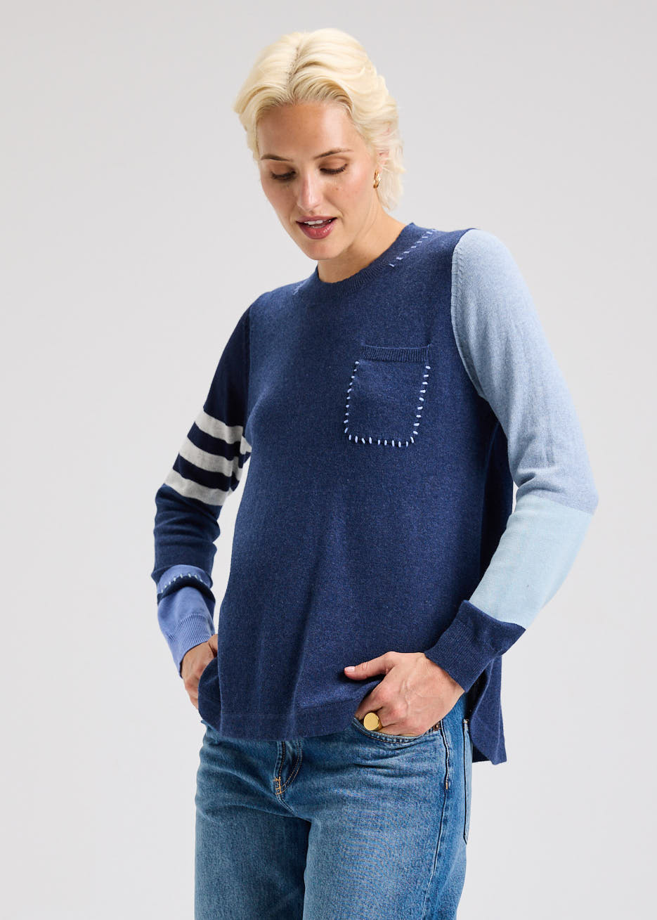 Zaket & Plover Pocket Stitching Top