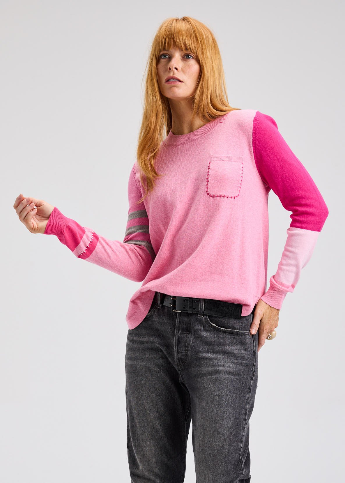 Zaket & Plover Pocket Stitching Top