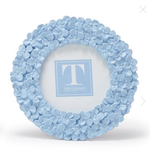 Two's Company Hydrangea Round 4"x4" Frame