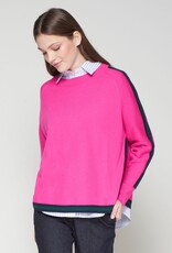 Vilagallo Pink Sweater w/ Trim