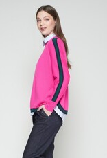 Vilagallo Pink Sweater w/ Trim