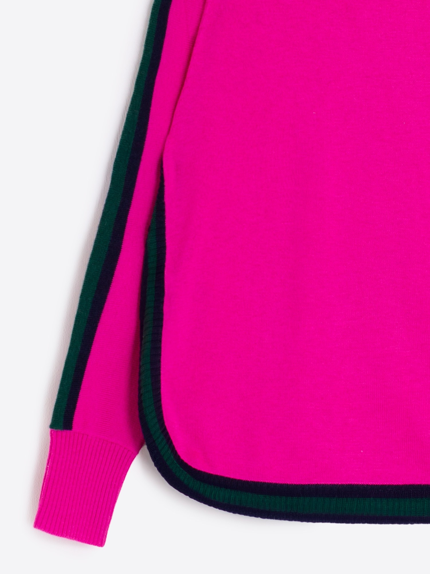 Vilagallo Pink Sweater w/ Trim