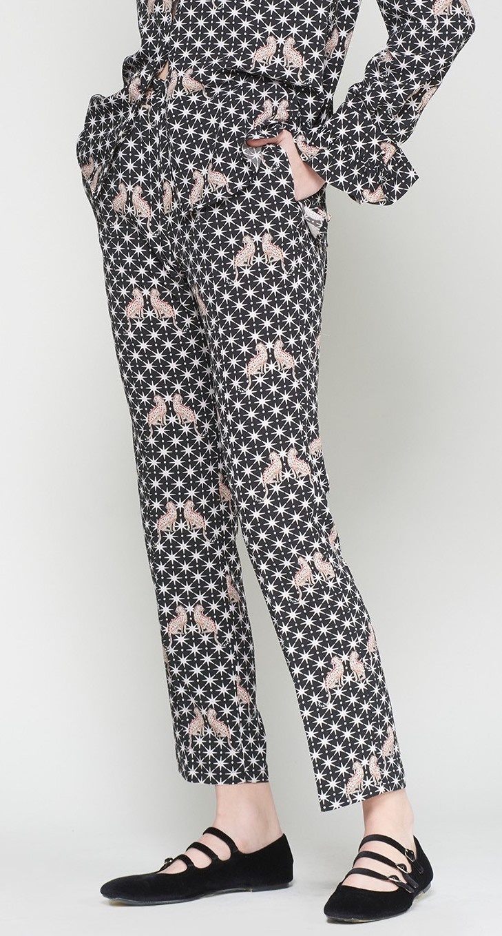 Vilagallo Leopard & Stars Pant