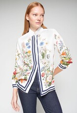 Vilagallo Multi Floral Shirt