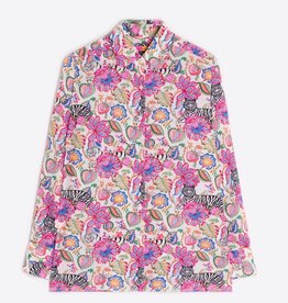 Vilagallo Tiger & Floral Shirt